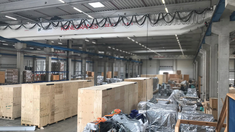 Cargopack Standort Innenansicht