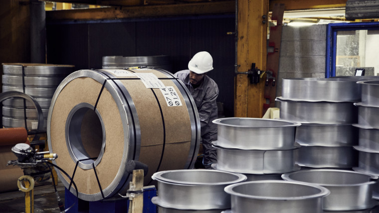 Verarbeitung der Coils CON PAC Geel