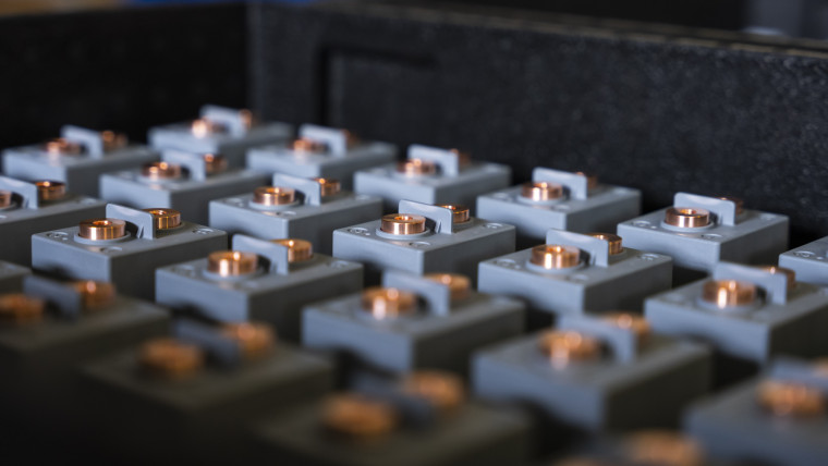 Nahaufnahme von Elektroden